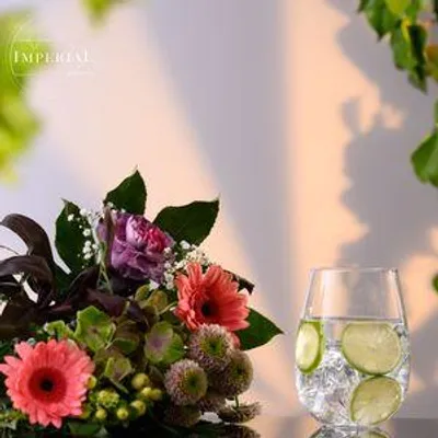 Produktbild von IMPERIAL glass Trinkgläser Set 6 Stück - bauchige Wassergläser 570ml aus Crystalline Glas "Havanna" Spülmaschinenfest