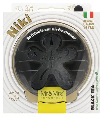 Image de Mr&Mrs Fragrance Niki Désodorisant pour voiture en cuir Thé noir