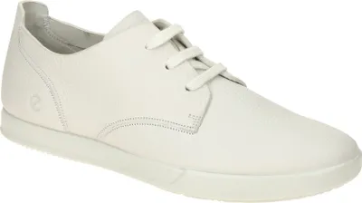 Produktbild von Ecco LEISURE Herrenschuhe - bequeme Schnür Halbschuhe weiß Freizeit NEU