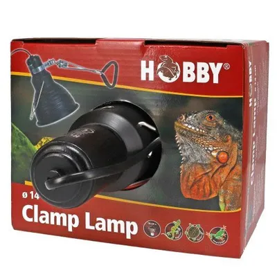 Productafbeelding van Hobby Terrano Clamp Lamp terrarium klemlamp 14 | 21 cm E27 14CM