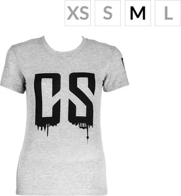 Produktbild von Beforce Trainings-T-Shirt für Frauen Size XS grau meliert, Größe:M