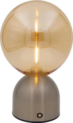 Produktbild von Luxus - Touch-Tischlampe - Lina - Silber - H23 x Ø15