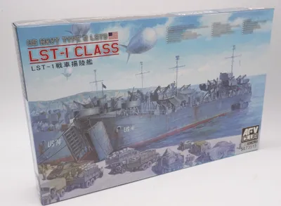 Produktbild von AFV Club SE73515 US Navy Type 2 LST-I Class Bausatz Schiff Modell 1:350 in
