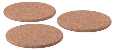 Produktbild von HEAT Ikea Topfuntersetzer, Kork, 19 cm (3er Pack)