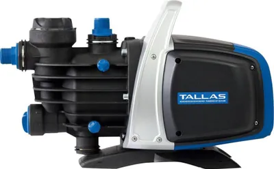 Produktbild von Tallas D-JET 1100 Gartenpumpe - 3.750 L/Std. - 1100W - Förderhöhe 45 m - Wasserfilter - Geräuscharm - Bewässerungspumpe