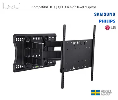 Zdjęcie produktu dla Multibrackets 5101, 52 kg, 101,6 cm (40"), 2,16 m (85"), 100 x 100 mm, 400 x 400 mm, 0 - 7°