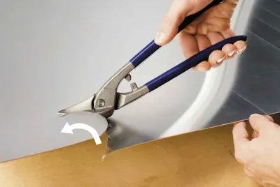 Zdjęcie produktu dla Idealne nożyce do blachy 260 mm lewe