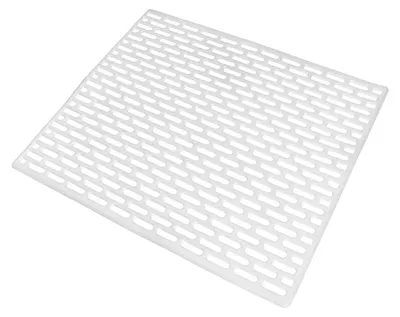 Obrázok produktu pre Gumová podložka pod umývadlo biela 33x28 cm