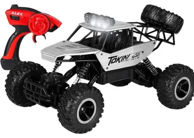 Productafbeelding van KIK KX7501 Terreinwagen Rock Crawler TOKIN, metaal, 2.4GHz, 1:12, 15 km/u, 34 cm, zilverkleurig
