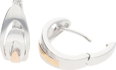 Produktbild von JuwelmaLux Creolen 925 Silber Roségold plattiert JL20-06-0719
