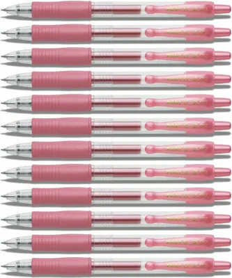 Produktbild von Pilot G2-07 Gelschreiber Metallicpink - 12er-Set