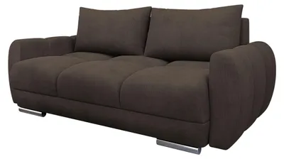 Produktbild von MIRJAN24 Sofa Logo 2, Wohnzimmer Couch, 2-Sitzer, Wellenfeder, Polstersofa (Farbe: Lumo 40)