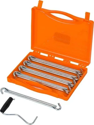 Produktbild von Famanu Zelt-Heringen Set mit Anker - Silberfarben