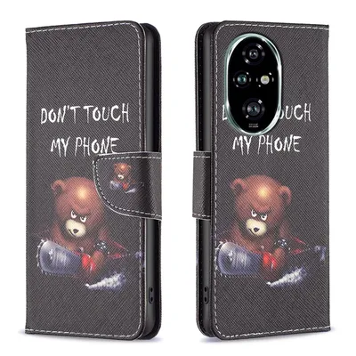Immagine prodotto di Per Honor 200 Pro Custodia a libro in Pelle finta per cellulare Motivo 1 Custodia Custodie Custodia
