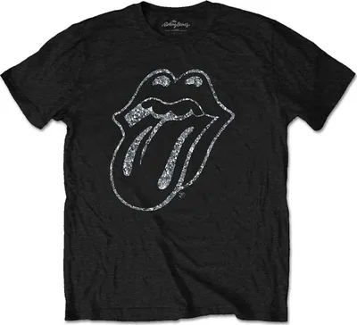 Obrázok produktu pre The Rolling Stones Tongue (Embellished) Black XL Tričko