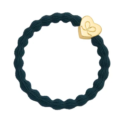 Produktbild von By Eloise London Gold Heart Bottle Green