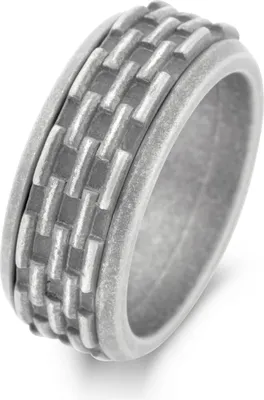 Produktbild von Frank1967 7FR-0023-63 - Ring - Geborstelde afwerking - Zilverkleurig - Roestvrij Staal - Maat 63