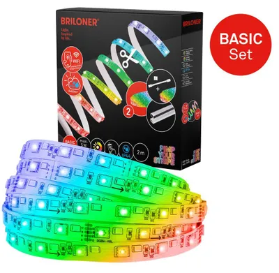 Immagine prodotto di Pimp Your Stripe Set iniziale LED Strip 2 m, IP44 per esterni, WiFi, RGB+W
