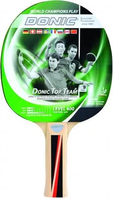 Produktbild von Donic-Schildkröt Tischtennis-Schläger TOP TEAMS 400, Griff anatomisch