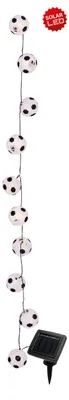 Produktbild von Lichterkette Solar Outdoor Fußball LED 20 Textil Lampions Gartenparty 5218126