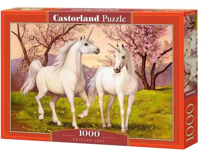 Produktbild von CASTORLAND Puzzle Einhorn Liebe 1000 Teile