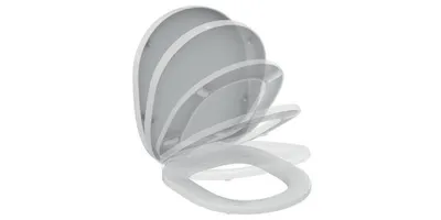Produktbild von WC-Paket CONNECT AquaBlade 365x540x340mm, WC-Sitz Softclosing weiß weiß