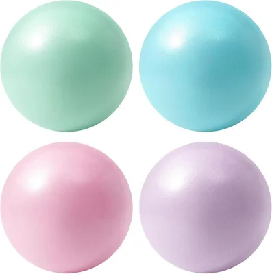 Produktbild von Pilates Bälle Set, 4 Stück, 25 cm, verschleißfest, für Pilates und Yoga