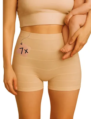 Image de Sous-vêtements post-partum I OekoTex I  EU I 7 STK I Sous-vêtements post-partum lavables pour après l'accouchement et la césarienne