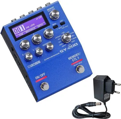 Image de Pédale d'effets synthétiseur Boss SY-200 avec adaptateur secteur