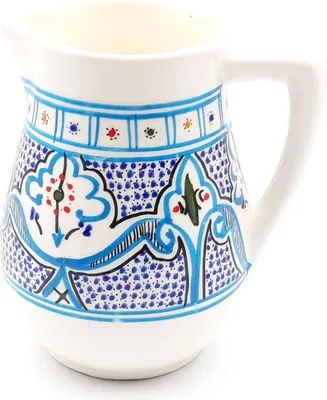 Image de Cruche à eau Marocain Turquoise 500mL