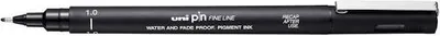 Image de uni-ball10200 N uni-ball Fineliner PIN 10200 N, schwarz