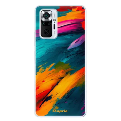 Immagine prodotto di Custodia in silicone iSaprio - Blue Paint per Xiaomi Redmi Note 10 Pro