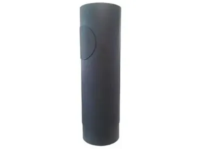 Obrázok produktu pre Dymová clona s čistiacim otvorom 160 mm/500 čierna