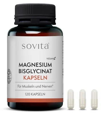 Produktbild von sovita Magnesium Bisglycinat Kapseln