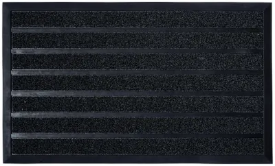 Zdjęcie produktu dla Wycieraczka do butów grass mat 45×75 cm prostokątna szara