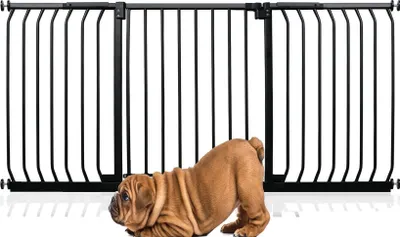 Produktbild von Bettacare Elite Hundegitter, 170cm - 179cm, Schwarz
