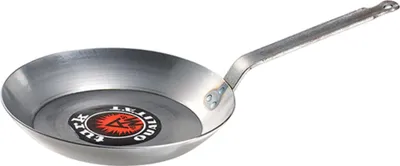 Produktbild von turk 66228 Eisenpfanne, schwer 28 cm mit flachen Stiel, silber