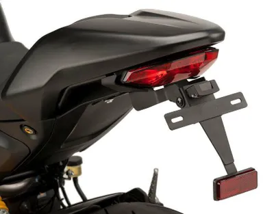 Produktbild von PUIG 9496N Kennzeichenhalters passend fuer DUCATI MONSTER 1200 S Schwarz