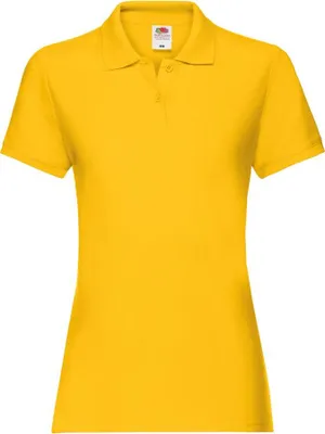 Produktbild von Poloshirt für Damen Lady-Fit Premium Polo - Sunflower, XL