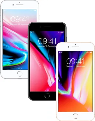 Produktbild von Apple iPhone 8 Plus 128GB Space Grey, Farbe:Spacegrau