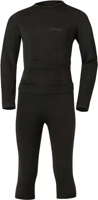 Produktbild von Lenz 3/4 Pants Baselayer-hose Schwarz 8-10 Years Junge Schwarz 8-10 Years