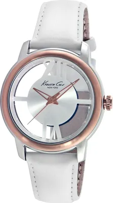 Produktbild von Kenneth Cole New York Damen-Armbanduhr Analog Quarz Leder 10024374