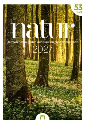 Image de Calendrier hebdomadaire 2027 - Calendrier avec de grandes images de la nature