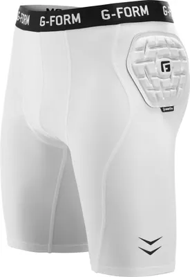 Produktbild von G-Form Pro Kompressionsshort Herren - Weiß  | Größe: L