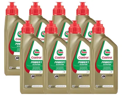 Produktbild von Castrol Power 1 Scooter2T Zweitakt Motorradöl 8x1 Liter