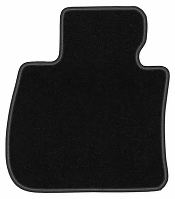Immagine prodotto di Tappetino guidatore in moquette per BMW X1 F48 2015-2019 (SUV) – 1 pezzo, nero, su misura – Wielganizator BASIC