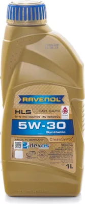 Produktbild von RAVENOL HLS für 5W-30 1 Liter Motoröl Motorenöl Synthetisch Longlife-04 DEXOS 2 229.31 229.51 229.52 OV0401547-D30 502 00 505 00 505 01 MS-11106 Öl