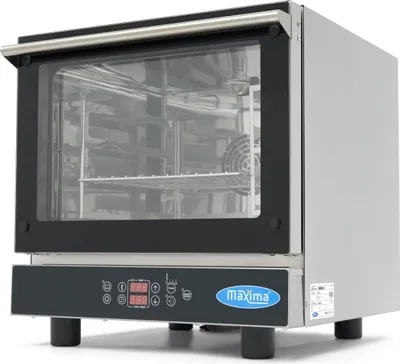 Produktbild von Maxima - Gastro Combi - Dampfofen - Passt 4 x 2/3 GN Tabletts - Digital Anzeige