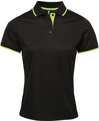 Zdjęcie produktu dla Damska koszulka polo Premier Workwear Contrast Coolchecker® Polo