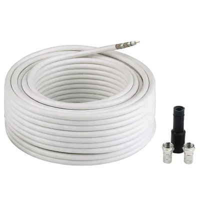 Produktbild von Hama SAT Connection Kit "Digital", Weiß